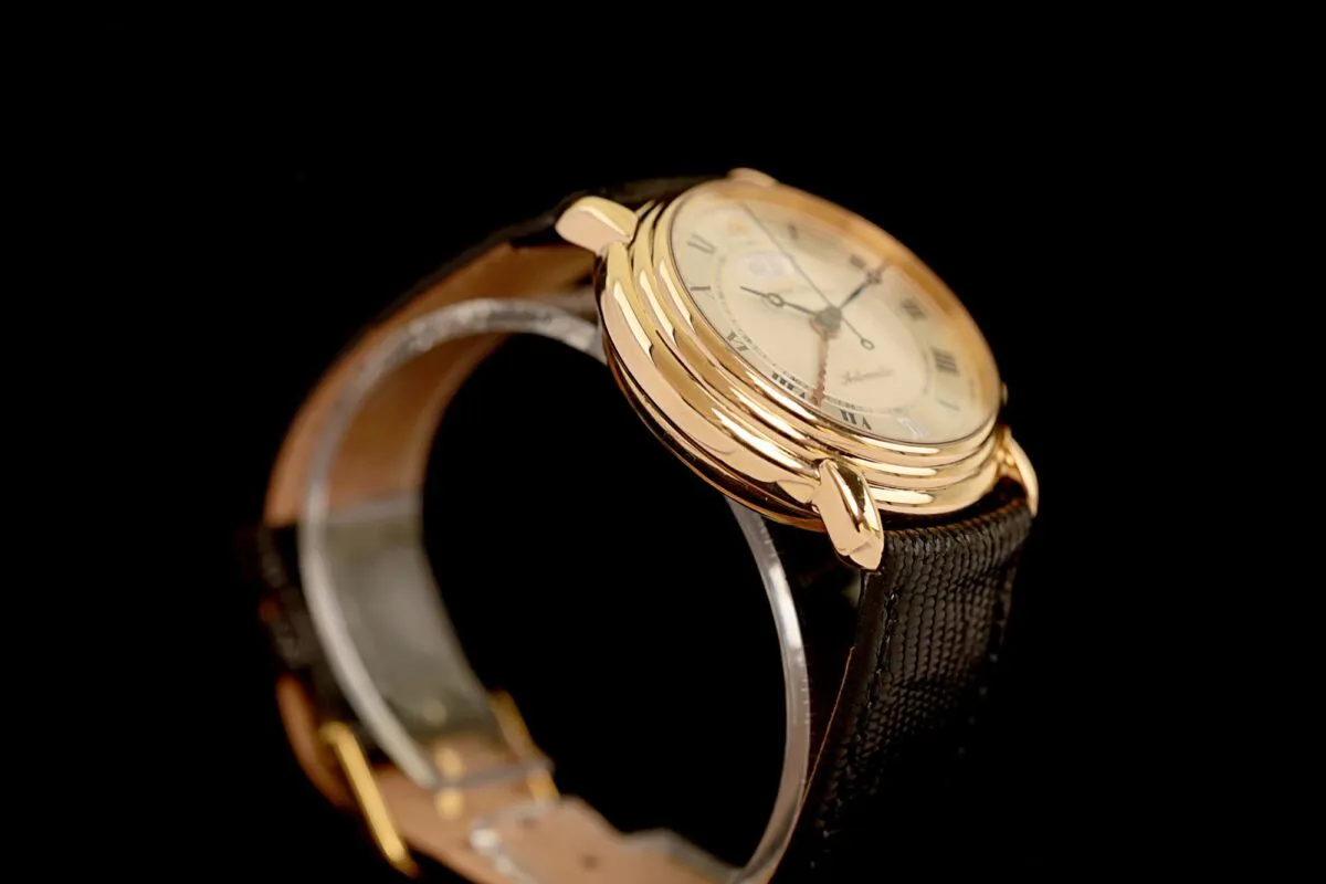 Maurice Lacroix Masterpiece 45393 38mm Yellow gold Silber 10