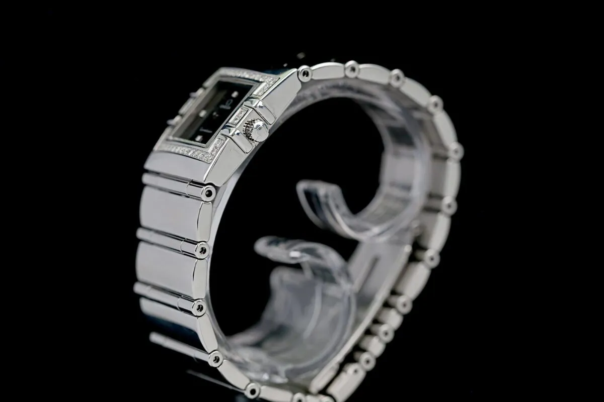 Omega Constellation 895.1230 19mm Stahl Schwarz 8