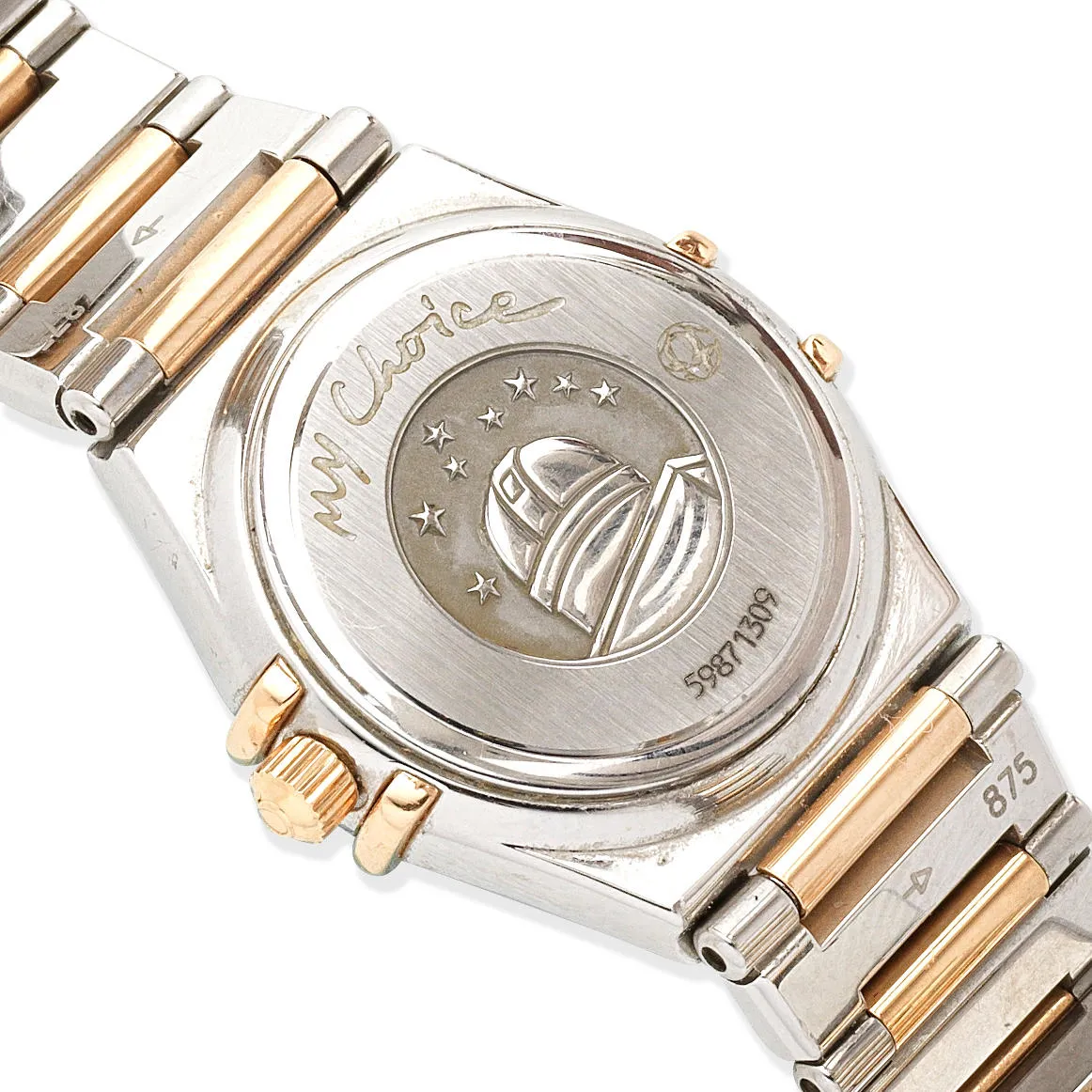 Omega Constellation 895.1243 22mm Rose gold and Stainless steel and Diamond Mother-of-pearl 1