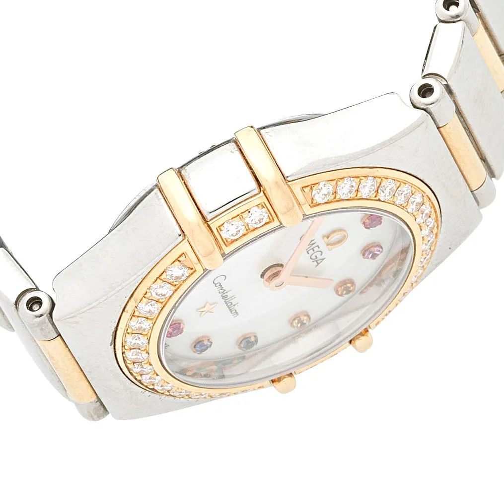 Omega Constellation 895.1243 22mm Rose gold and Stainless steel and Diamond Mother-of-pearl 3