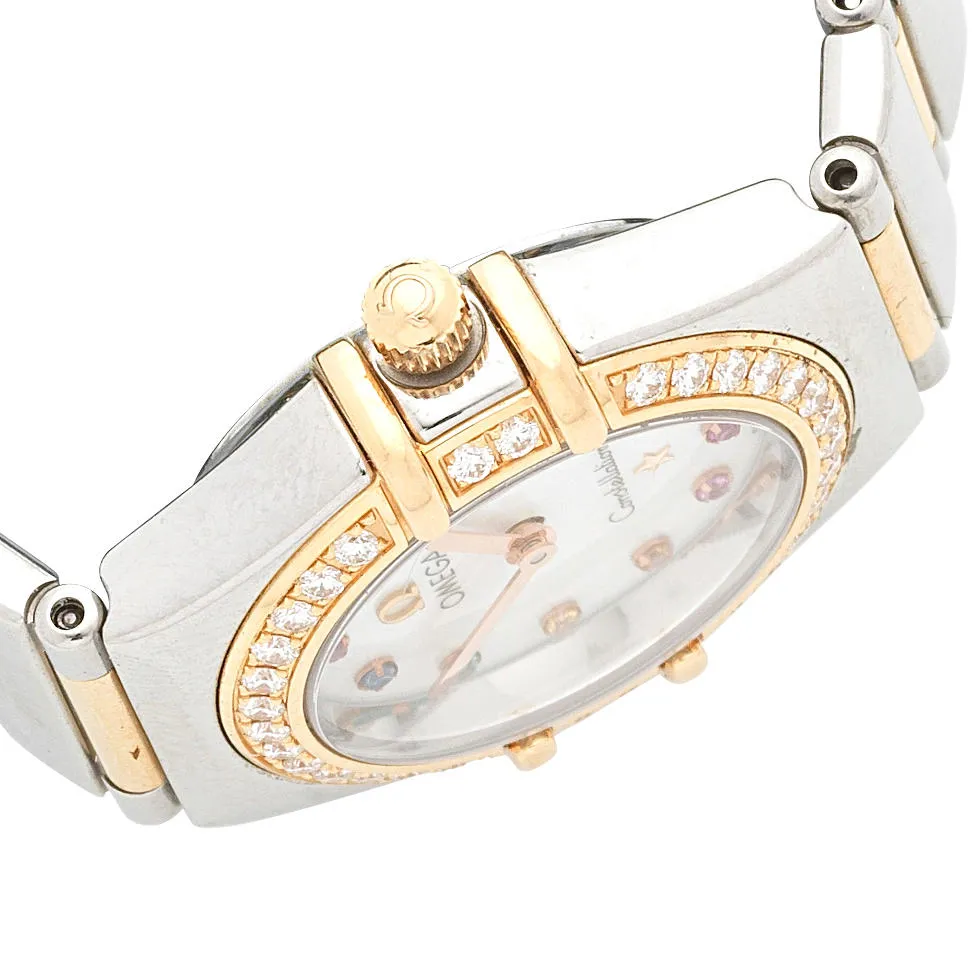 Omega Constellation 895.1243 22mm Rose gold and Stainless steel and Diamond Mother-of-pearl 4