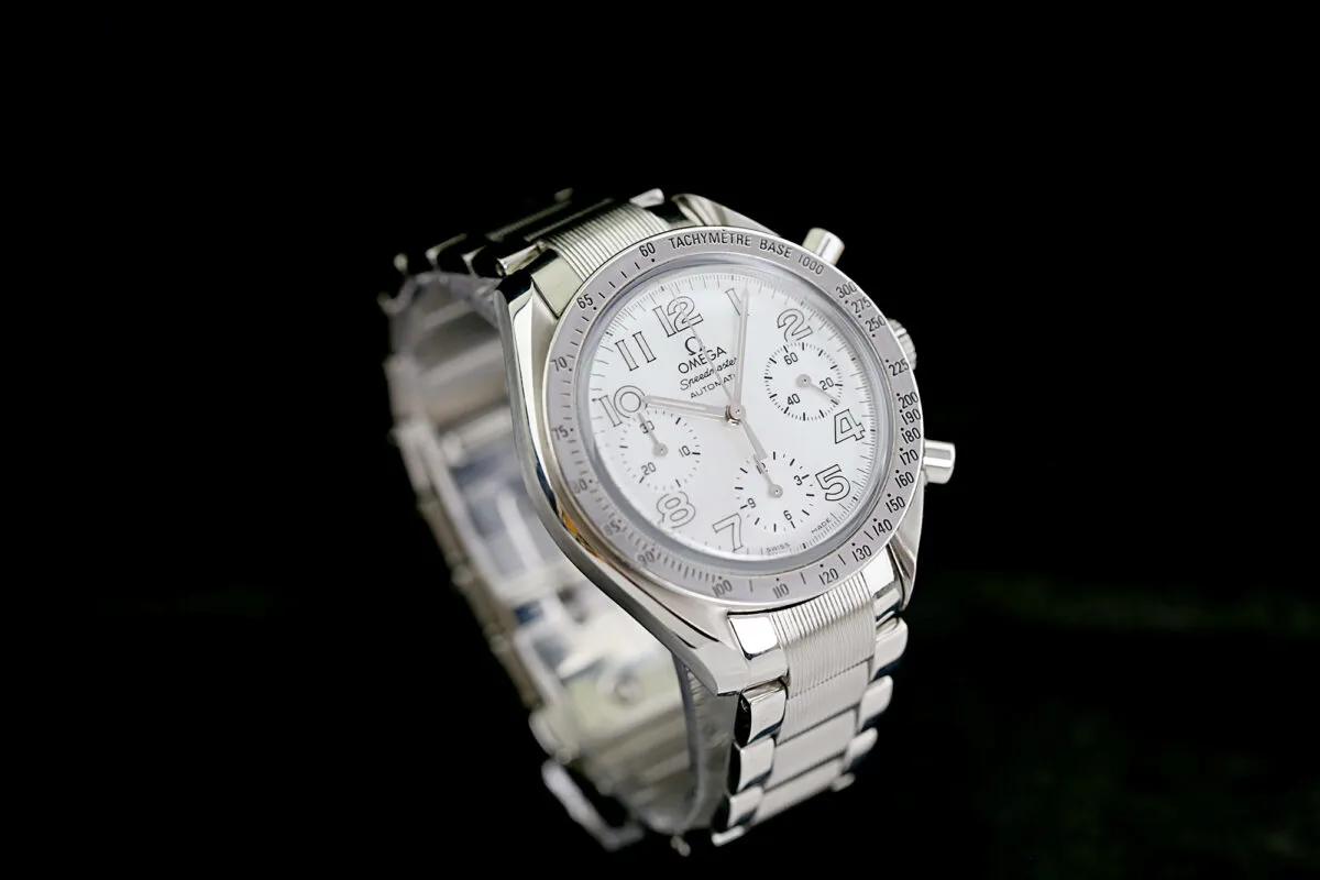 Omega Speedmaster 3834.70.36 39mm Stahl White 2