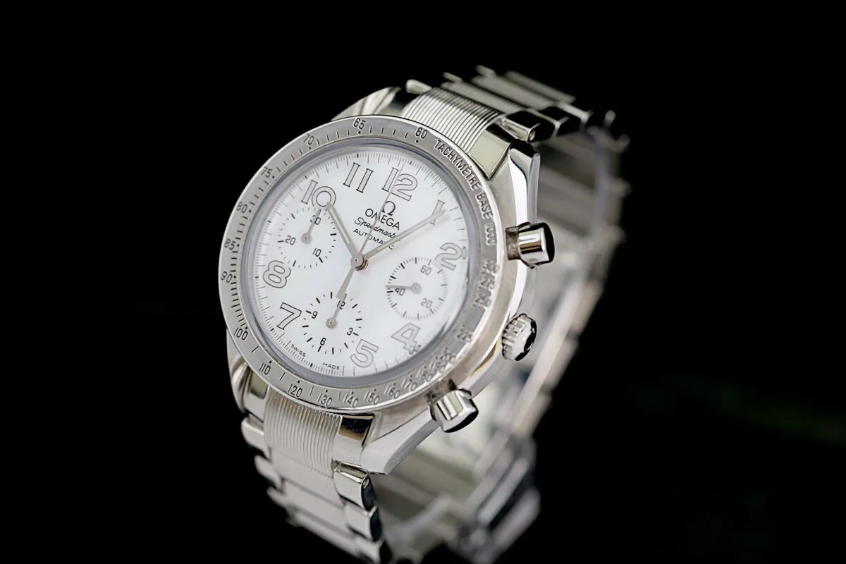 Omega Speedmaster 3834.70.36 39mm Stahl White 4