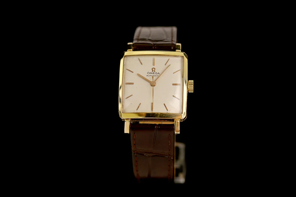 Omega 31mm Yellow gold Weiß