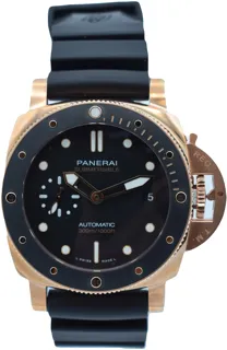 Panerai Submersible PAM01164 Rose gold Black