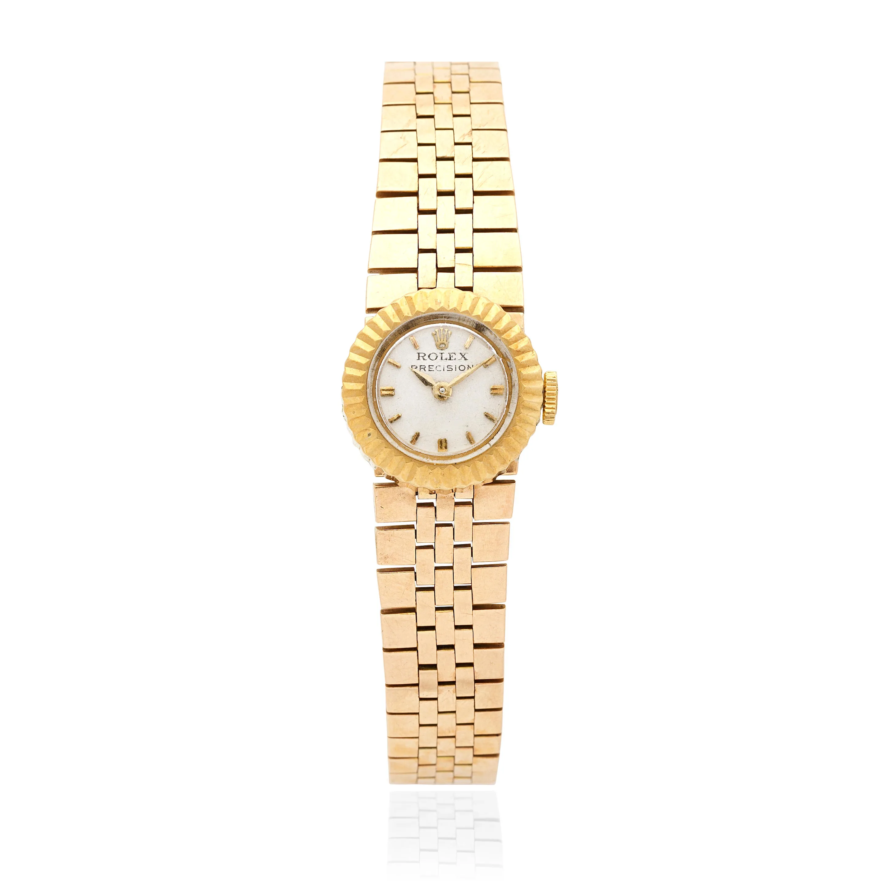 Rolex Oyster Precision 8788 15mm Yellow gold Silver