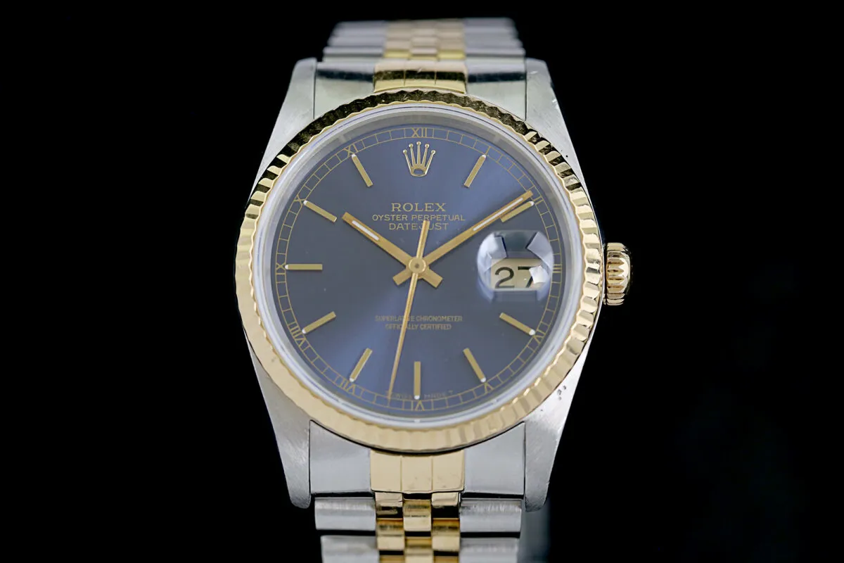 Rolex Datejust 36 16233 36mm Yellow gold Champagne 3