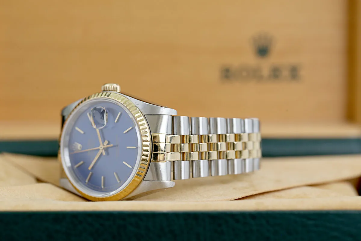 Rolex Datejust 36 16233 36mm Yellow gold Champagne 12