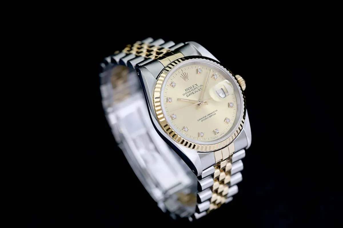 Rolex Datejust 36 16233 36mm Yellow gold Champagne 2