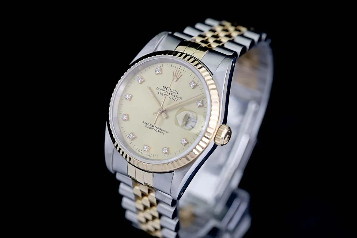 Rolex Datejust 36 16233 36mm Yellow gold Champagne 4