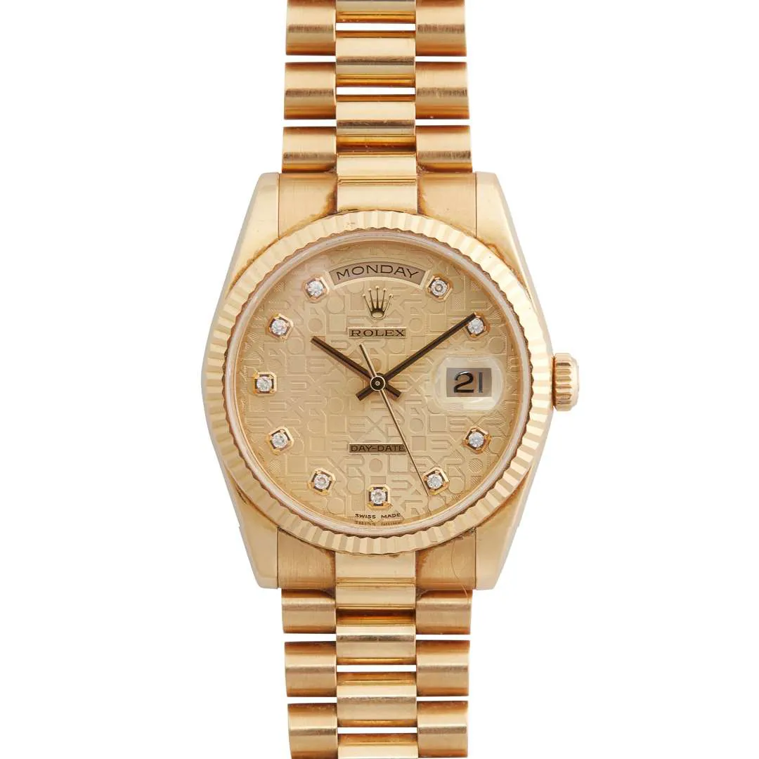 Rolex Day-Date 36 118238 35mm Yellow gold Gold