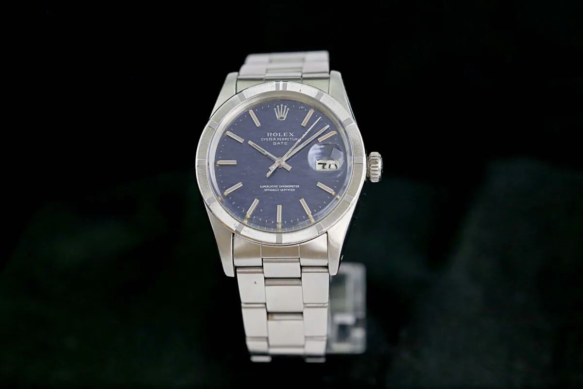 Rolex Oyster Perpetual Date 1501 34mm Stahl Mosaic