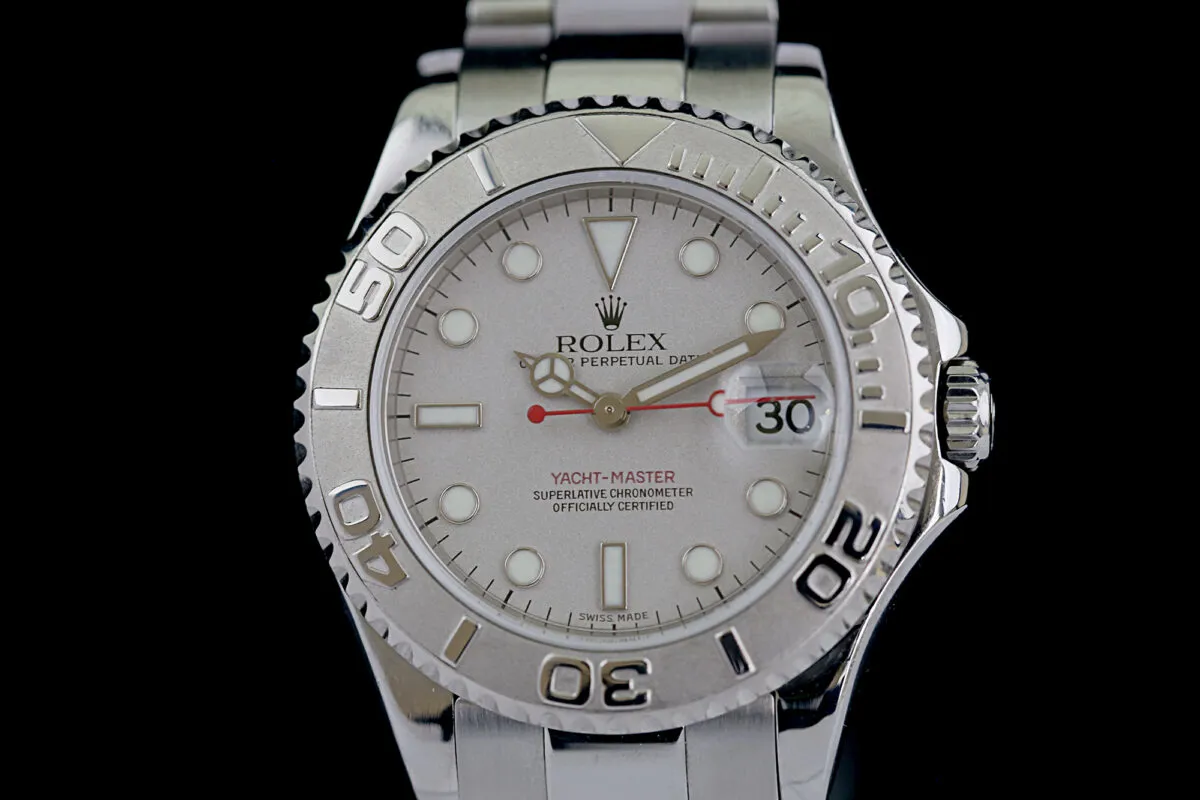 Rolex Yacht-Master 168622 35mm Stahl Platin 2