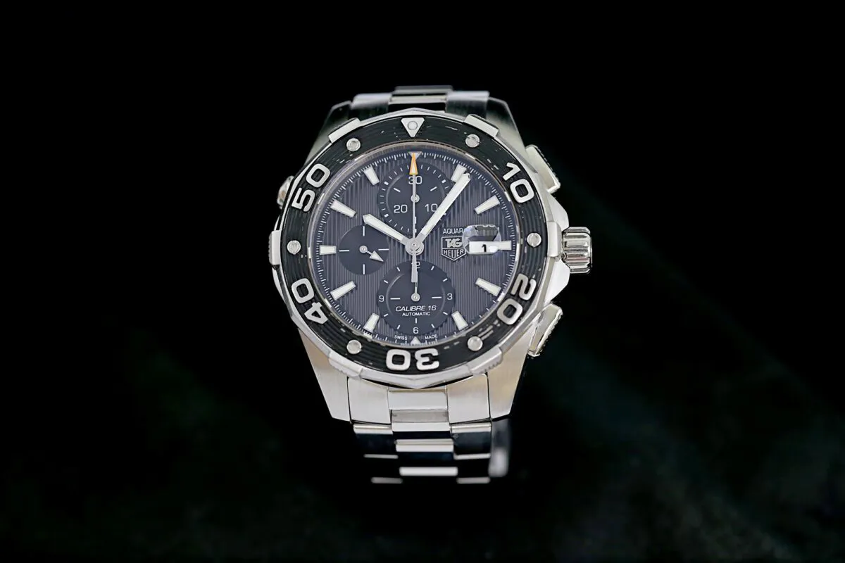 TAG Heuer Aquaracer CAJ2110 44mm Stahl Schwarz