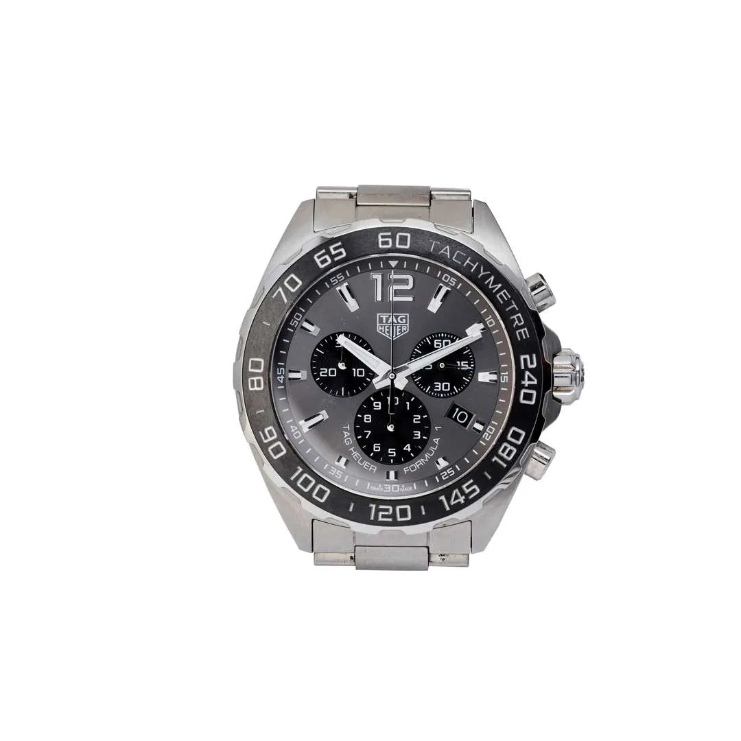 TAG Heuer Formula 1 Quartz Caz1011 42.5mm Stainless steel Gray