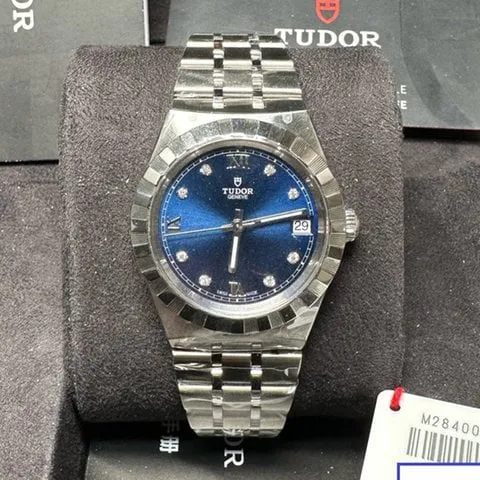 Tudor Royal M28400-0007 34mm Stainless steel Blue