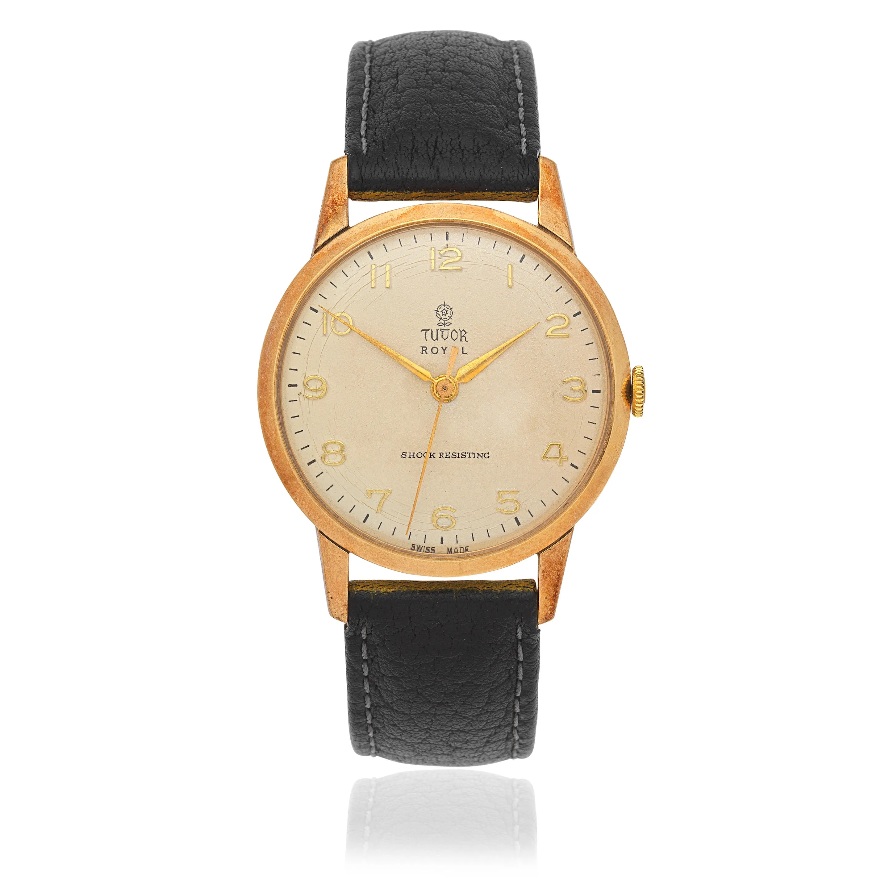 Tudor Royal 33mm Yellow gold Champagne