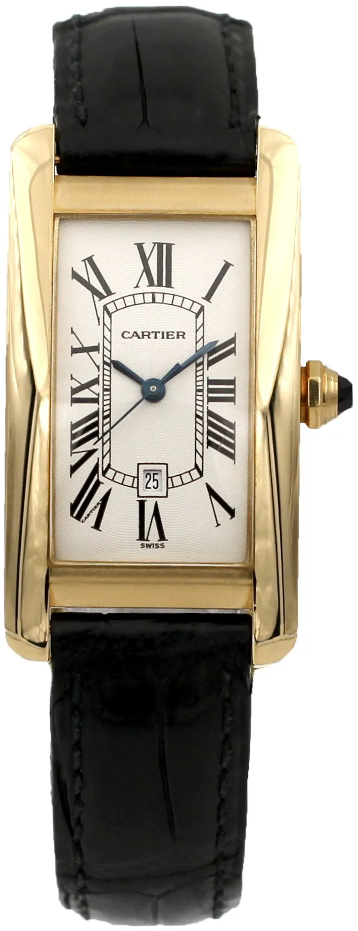 Cartier Tank Américaine 1725 41mm Yellow gold White