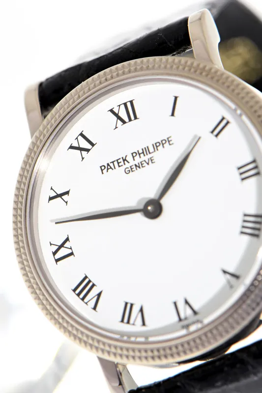 Patek Philippe Calatrava 4809 25mm White gold Porcelain 3