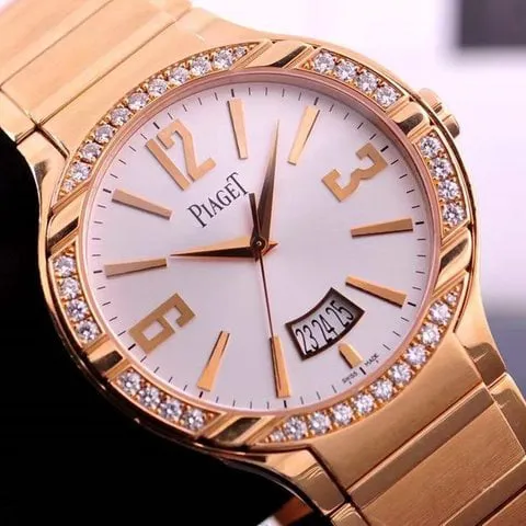 Piaget Polo Polo 40mm Rose gold White