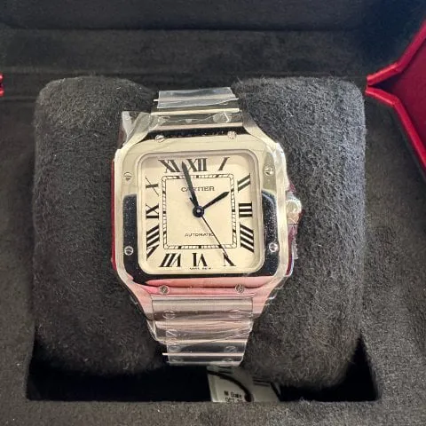 Cartier Santos WSSA0029 35mm Stainless steel Silver