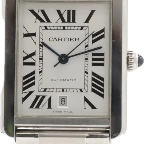 Cartier Tank W5200028 31mm Stainless steel Silver