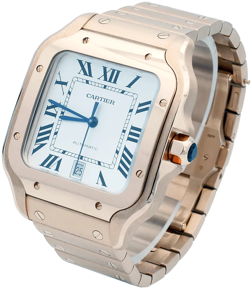 Cartier Santos WGSA0018 40mm Silver 2