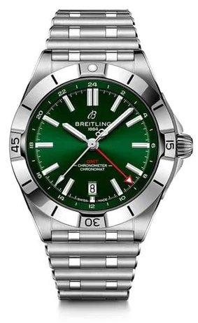 Breitling Chronomat A32398101L1A1 40mm Stainless steel Green