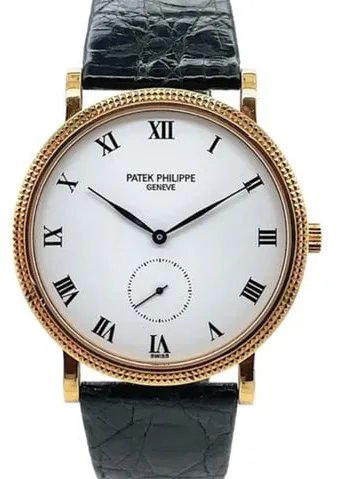 Patek Philippe Calatrava 3919J 33mm Yellow gold White