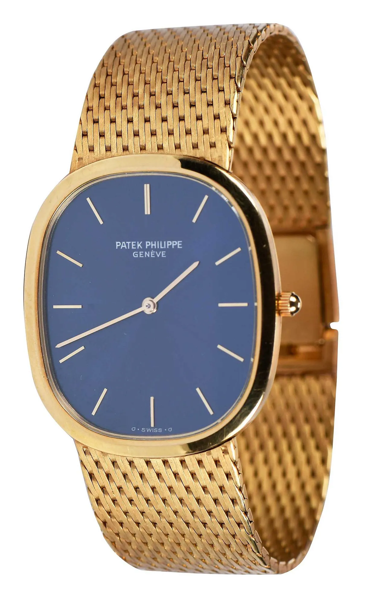 Patek Philippe Ellipse 3938/1 30mm Yellow gold Blue