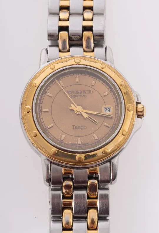 Raymond Weil Tango 28mm Stainless steel and Gold-plated Beige