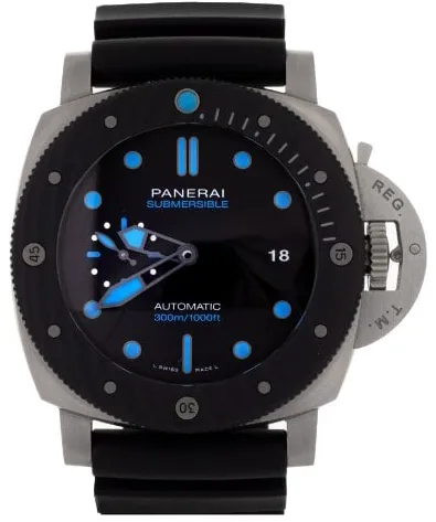 Panerai Submersible PAM 00799 47mm Titanium Black