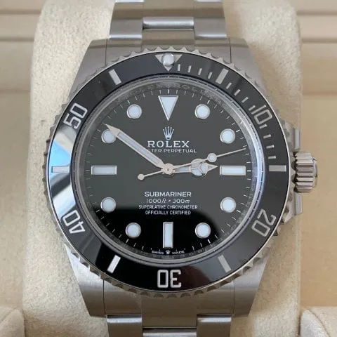 Rolex Submariner 124060 41mm Stainless steel Black