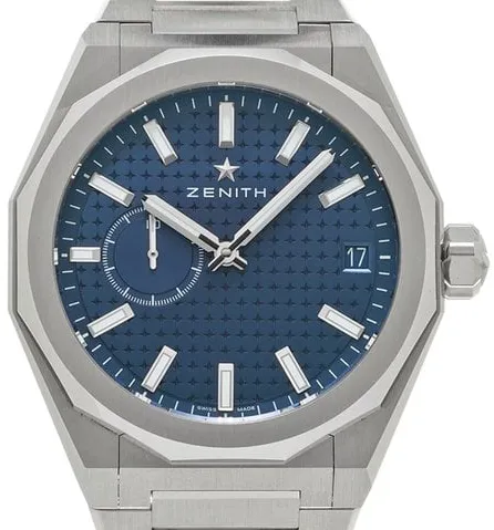 Zenith Defy 03.9300.3620/51.I001 41mm Stainless steel Blue