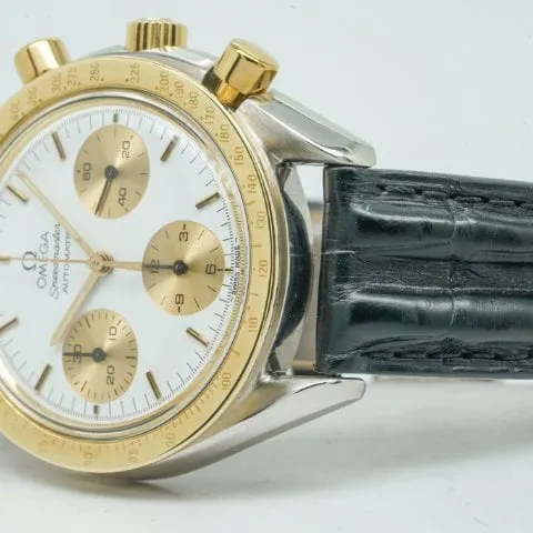 Omega Speedmaster 175.00.33 39mm Yellow gold and Stainless steel White