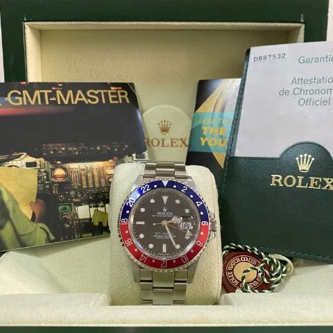 Rolex GMT-Master II 16710 40mm Stainless steel Black