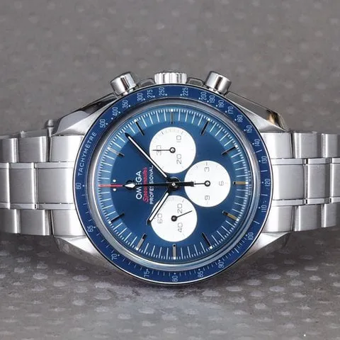 Omega Speedmaster Moonwatch 522.30.42.30.03.001 42mm Stainless steel Blue