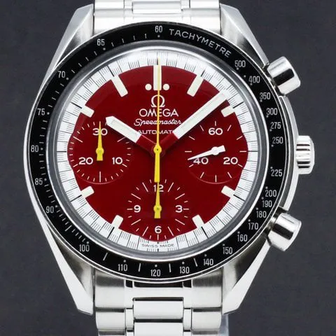 Omega Speedmaster Reduced 3510.61.00 39mm Stainless steel Red