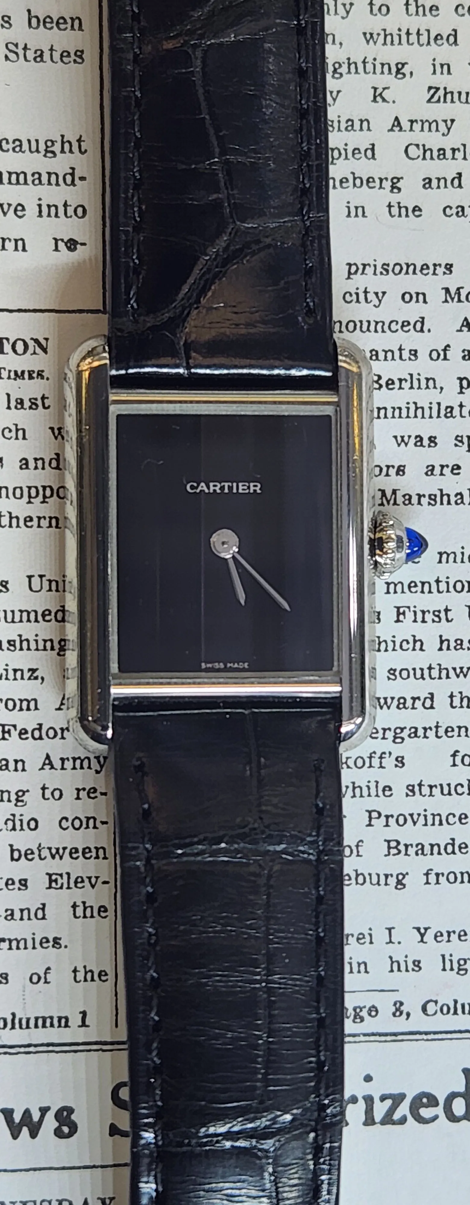 Cartier Tank Stainless steel