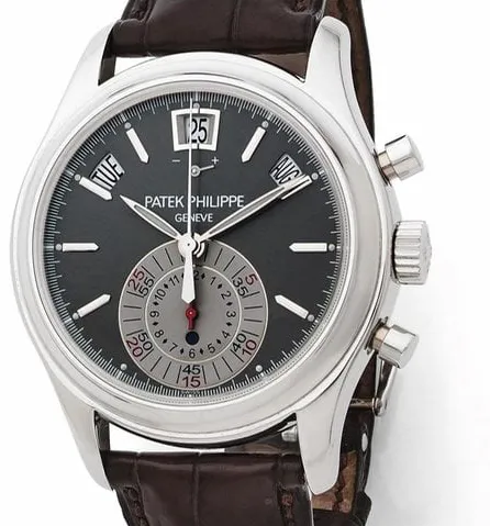 Patek Philippe Annual Calendar Chronograph 5960P-001 40mm Platinum Gray