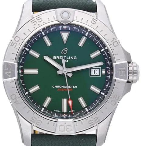 Breitling Avenger A17328101L1X1 42mm Stainless steel Green