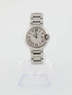 Cartier Ballon Bleu 3009 Stainless steel Silver