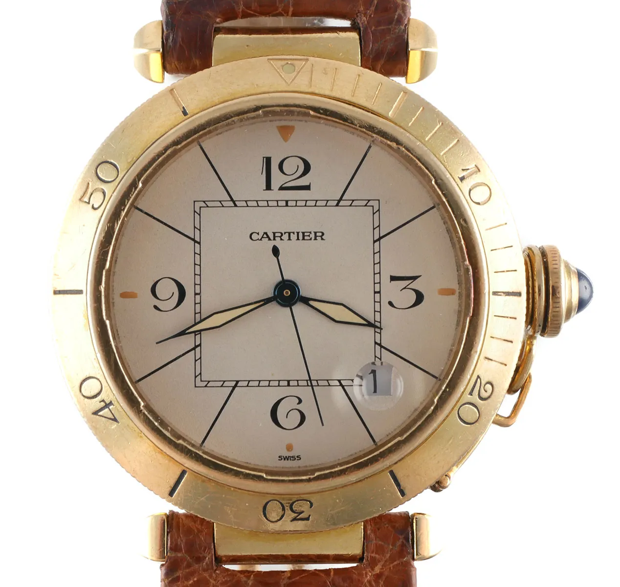 Cartier Pasha Cartier Pasha 38mm Yellow gold Champagne 2