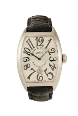 Franck Muller Cintree Curvex 8880 SC DT 39mm White gold Silver