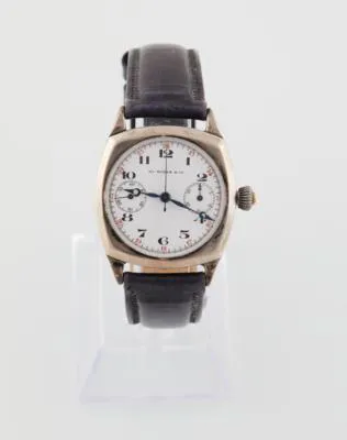 H. Moser & Cie. 32mm Silver and Gold-plated White