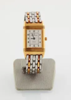 Jaeger-LeCoultre Reverso 260.1.86 White gold and Yellow gold Silver