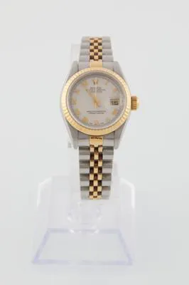 Rolex Lady-Datejust 69173 26mm Yellow gold and stainless steel Cream