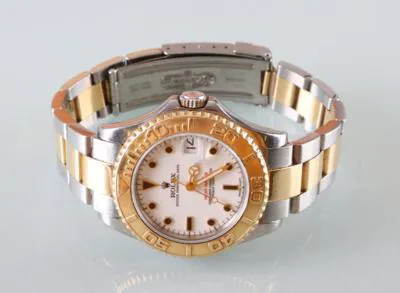 Rolex Yacht-Master 168623 35mm Yellow gold and Stainless steel White