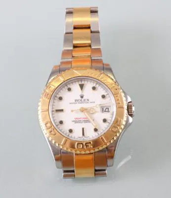 Rolex Yacht-Master 168623 35mm Yellow gold and Stainless steel White 1