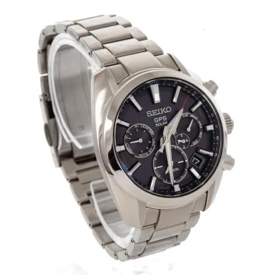 Seiko Astron SSH021J 41.5mm Stainless steel Black 1